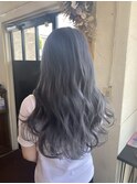 #ハイトーン #グレー #カラー #シルバー #ケアブリーチ