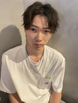 【ANDREY  SHUNKI】メンズセンターパートスタイル