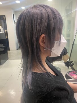 ヘアーアンドアート ルミナ(HAIR&ART LUMINA) 【佐々木】ウルフカット