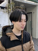 オムファミーユラグ(homme, famille raugh) ナチュラルセンターパート