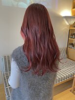 オーガニックエコ 川越(organic+eco)&nbsp;ブリーチなしピンクカラー♪