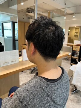メンズカット バイ ソイクフ(メンズカット by SOY-KUFU) MEN'S HAIRベリーショートダークアッシュ