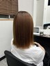 【ローダメージ縮毛矯正】＋3stepTR ＋カット　2400円相当プレゼント付　