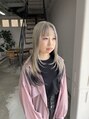 カフネ(cafne) デザインカラーとレイヤーイヤーカットの組み合わせ！