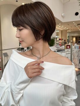 ミンクス 銀座店(MINX) イメチェン前髪小顔ショート_銀座
