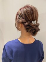 シエルブルー(ciel bleu)&nbsp;特別な日に！お呼ばれアレンジ♪ヘアセット♪