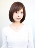○Lirios(リリオス)中山○ミセスのボブショートスタイル