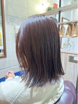 チアー ヘアリラクゼーション(cheer HAIRRELAXATION) 切りっぱなしミディアム