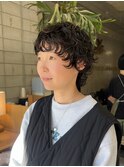 パーマ/ショート/西宮北口/西宮