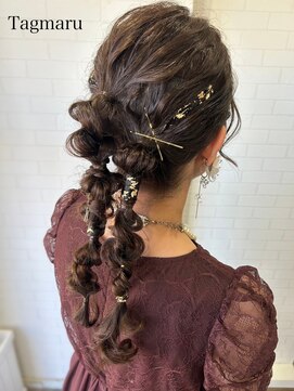 タグマル(Tagmaru) ツインの玉ねぎスタイル☆金箔アレンジ