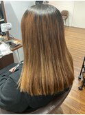髪質改善ストレート