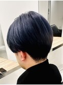 ネイビー[名駅/透明感カラー/Wカラー/ハイライト]