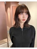 ニカ(NICA)&nbsp;【NICA】グランジヘア×ブラウンベージュ☆友常