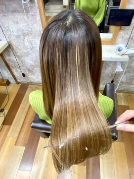 イエローコーン 金沢文庫店(YELLOW CORN) ☆髪質改善☆極艶アルカリ酸熱トリートメント