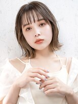 シド 表参道(s.i.d)&nbsp;ミディアムレイヤー/レイヤーボブ/外はねボブ/くびれひし形ボブ