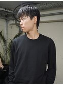 メンズショートニュアンスパーマダウンパーマ刈り上げない