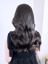 アイティーバイアルバム 藤沢店(IT by ALBUM)&nbsp;ロング韓国ヘア顔周りレイヤーおくれ毛_ba529002