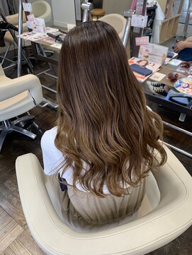 アヴァンス 北花田店(AVANCE) 【#モカブラウン】×ギャルにならないハイライト×ケアブリーチ