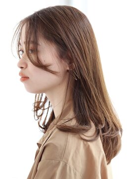 ビューティーアンドフリーハコ(Beauty&Free HACO) シアーグレージュ×大人ミディアム