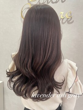 カラークチュール(Color Couture) イメチェン/チェリーブラウン/フェミニン/ダークアッシュ/束感