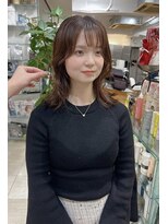 オブヘアージユウガオカ(Of HAIR Jiyugaoka)&nbsp;【外はねミディアム】