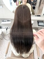 キュア 池袋(CURE) 7トーン透明感オリーブベージュ×髪質改善ストレート #064
