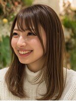 ディアーズ 秋田泉中央店(Dears)&nbsp;ミルクティーブロンド/ダークブルー/デジタルパーマ/秋田駅