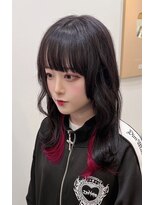 カット純 渋谷(CUT純) 姫カットインナールージュ