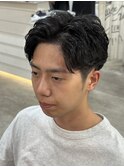MEN’S/ニュアンスパーマ/ニュアンスウルフ/船橋