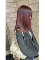 シェアサロンシエナ(share salon SCENA)&nbsp;レイヤーカット×ボルドーカラー