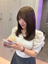 セシル(SECYL) 《Yuzuka》ブリーチで作るミルクティーベージュ