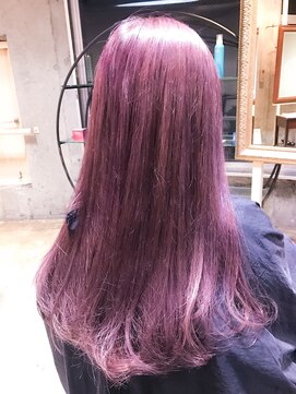 サロンドミルク 原宿(salon de MiLK) ハイトーン×艶ピンクラベンダー