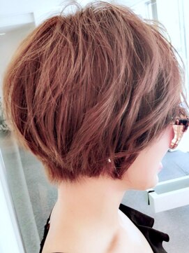 フルブライト(Full Bright) 心斎橋FullBright3Dデザインカラー外国人風丸みショートボブ