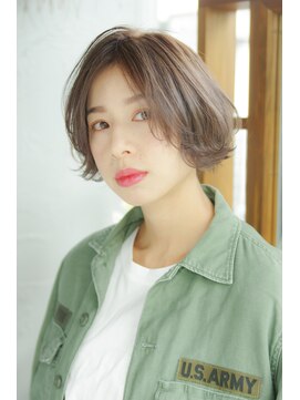 ルクア 恵比寿(LUCUA) 大人かわいい 小顔カット【天使カラー】