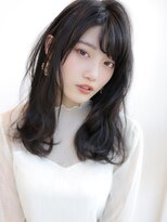 アグ ヘアー フロル 板橋店(Agu hair flor) 《Agu hair》グロッシー×クセ毛風こなれミディアム