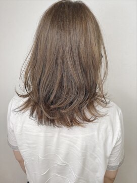 アンダーバーホワイト(_WHITE) シアベージュ