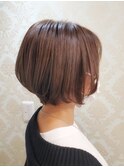 前下がりショートボブ☆田村佑平