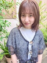 アンカー(ANCHOR)&nbsp;ミディアムレイヤー×ラベンダーベージュ＊