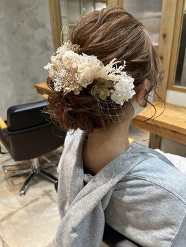 ポルム パプリカ(polum paprika) 成人式ヘアセット◎着付け 前撮り ゆるふわアップ