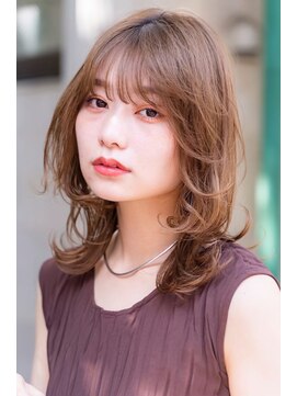 アルテ(ARTE) 【ARTE表参道/青山】モテ髪ミディアム×ブリーチなし透明感