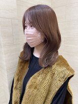 ジーナ 天神西通り(Zina) [Zina西通り]髪質改善/グレージュカラー/顔周りカット