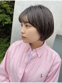 ボブショート/イルミナカラー／透明感カラー