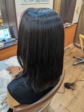 ヘアーアンドチャット リンク 三軒茶屋店(hair&chat LINK) まとまりのあるセミ