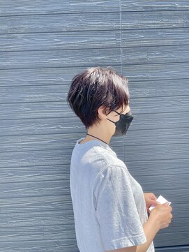 琉月 枝松店 30代、40代大人女性のハンサムショート