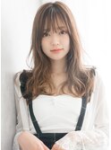 大人かわいいシースルーブランジュミディ