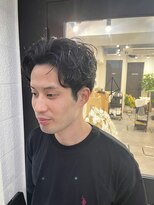 ルチル(Rutile)&nbsp;センターパート&ゆるパーマ