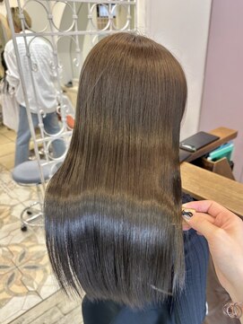 ジーテ(gite) オリーブアッシュ×ピチキュア×美髪×艶髪