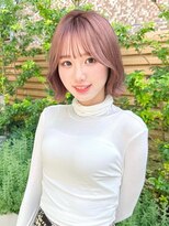 ミラリー トウキョウ(Mirareee Tokyo)&nbsp;20代30代40代◎前髪パーマグレーベージュレイヤーロング黒髪