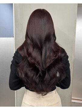 サイン 渋谷(SIGN) イヤリングカラーインナーカラーハイライトカラーレイヤーカット