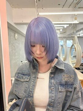 プネル(punel) ラベンダーカラー/ブルーシルバー/ホワイトラベンダー